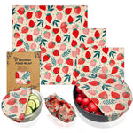 Couvercles pour contenant en cire d'abeille "bee wrap" - Vignette | L&#39;effet Papillon