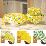 Couvercles pour contenant en cire d'abeille "bee wrap" - Vignette | L&#39;effet Papillon