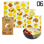 Couvercles pour contenant en cire d'abeille "bee wrap" - Vignette | L&#39;effet Papillon