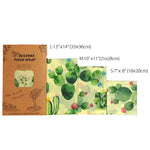 Couvercles pour contenant en cire d'abeille "bee wrap" - Vignette | L&#39;effet Papillon