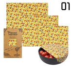 Couvercles pour contenant en cire d'abeille "bee wrap" - Vignette | L&#39;effet Papillon