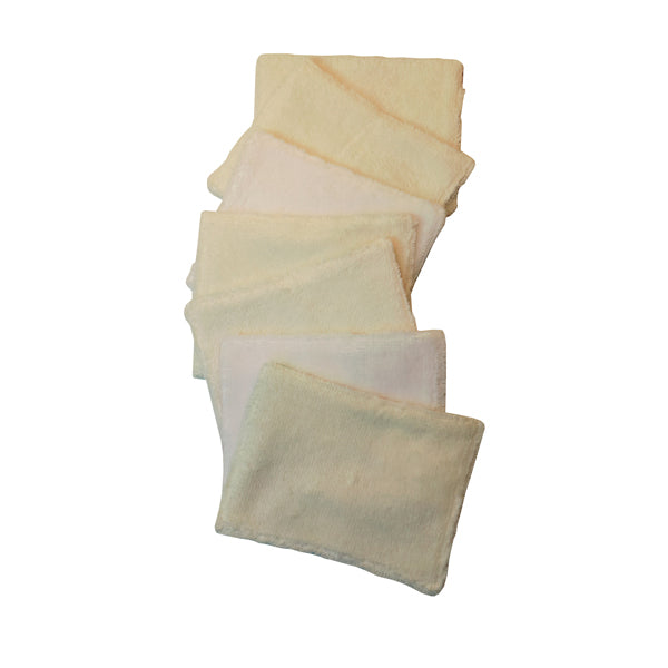 lingettes bébé bleu lavables grand format